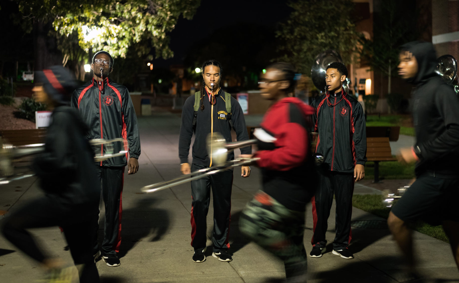 Winston-Salem State Drum Majors